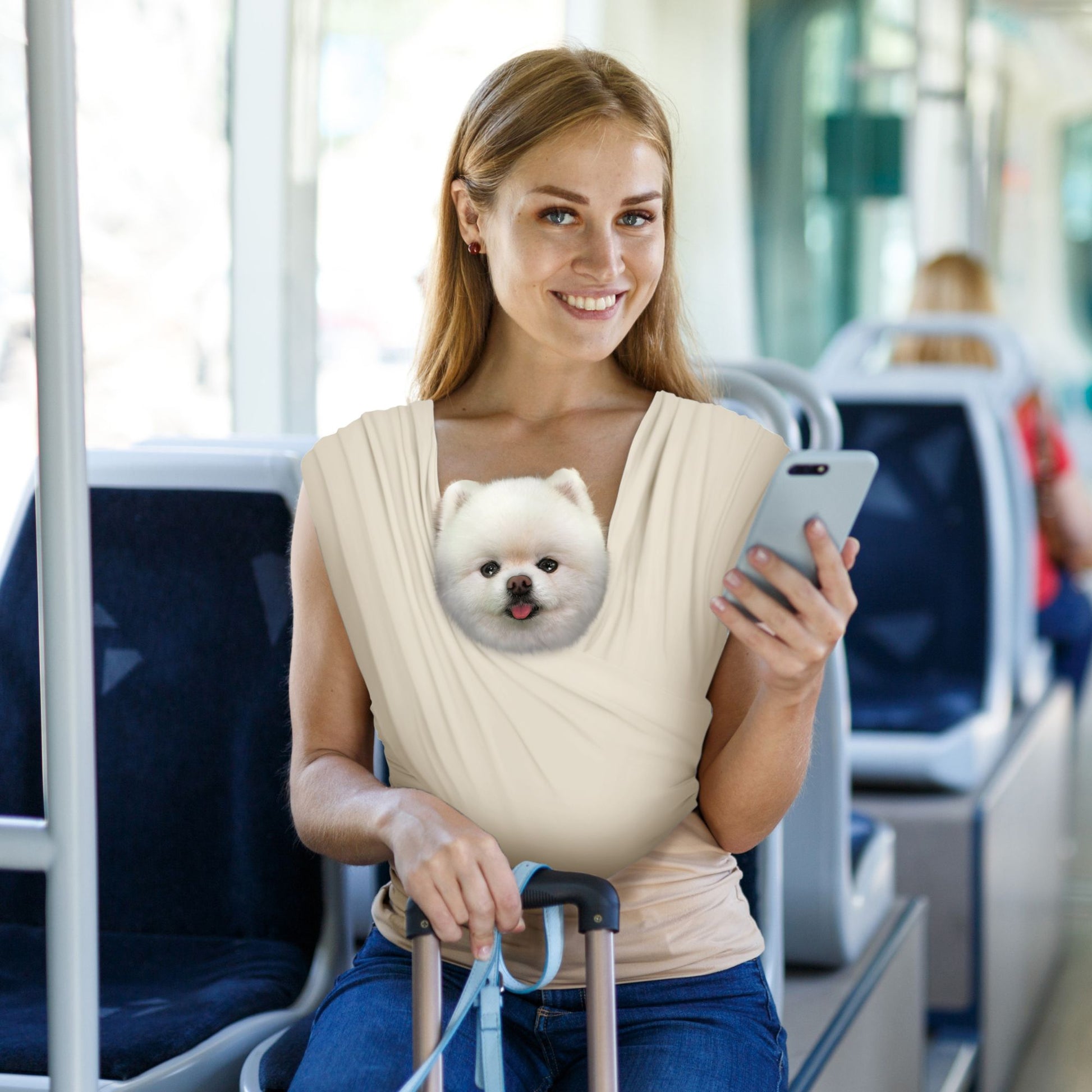 Anccoplus Convertible dog carrier sling