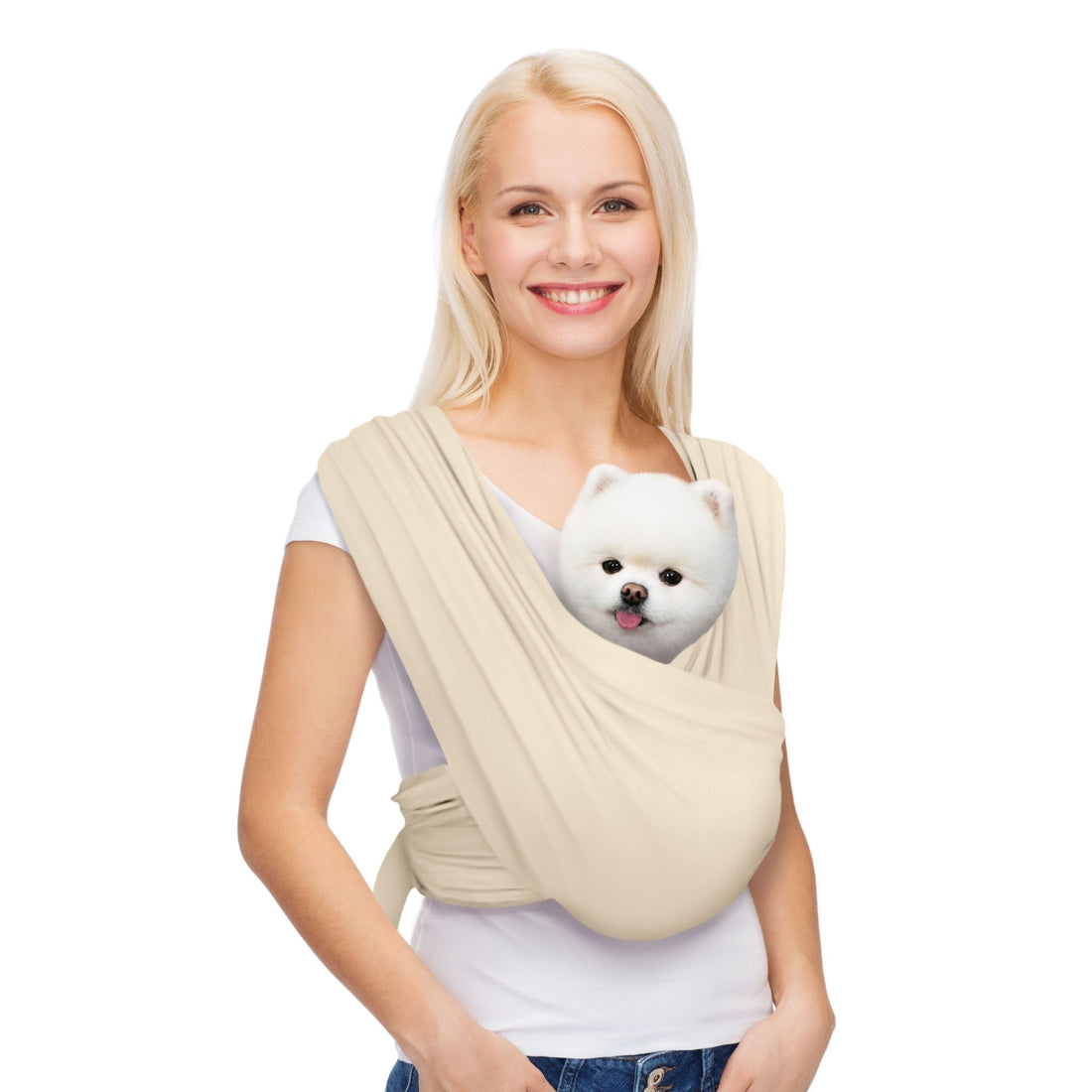 Anccoplus Adjustable Dog Carrier Sling