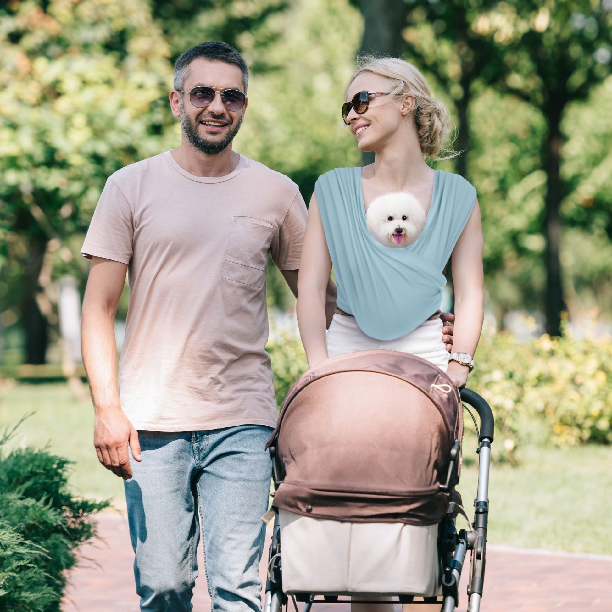 Anccoplus Adjustable Dog Carrier Sling